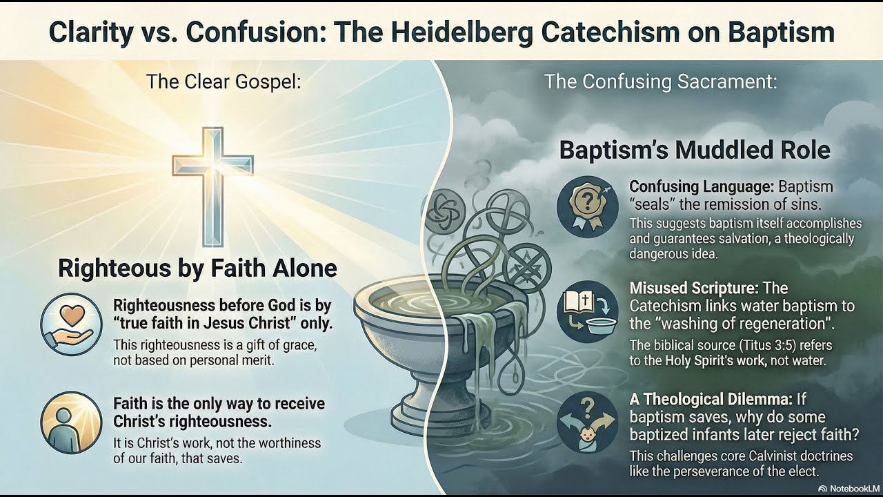 Naked Bible 003   Baptism Contradictions in the Heidelberg Catechism (Creeds Part 2)
