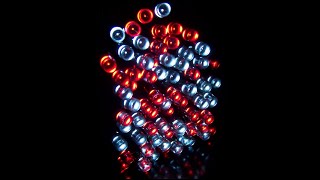 500 Red & Cool White Superbright Twinkle LED String Light