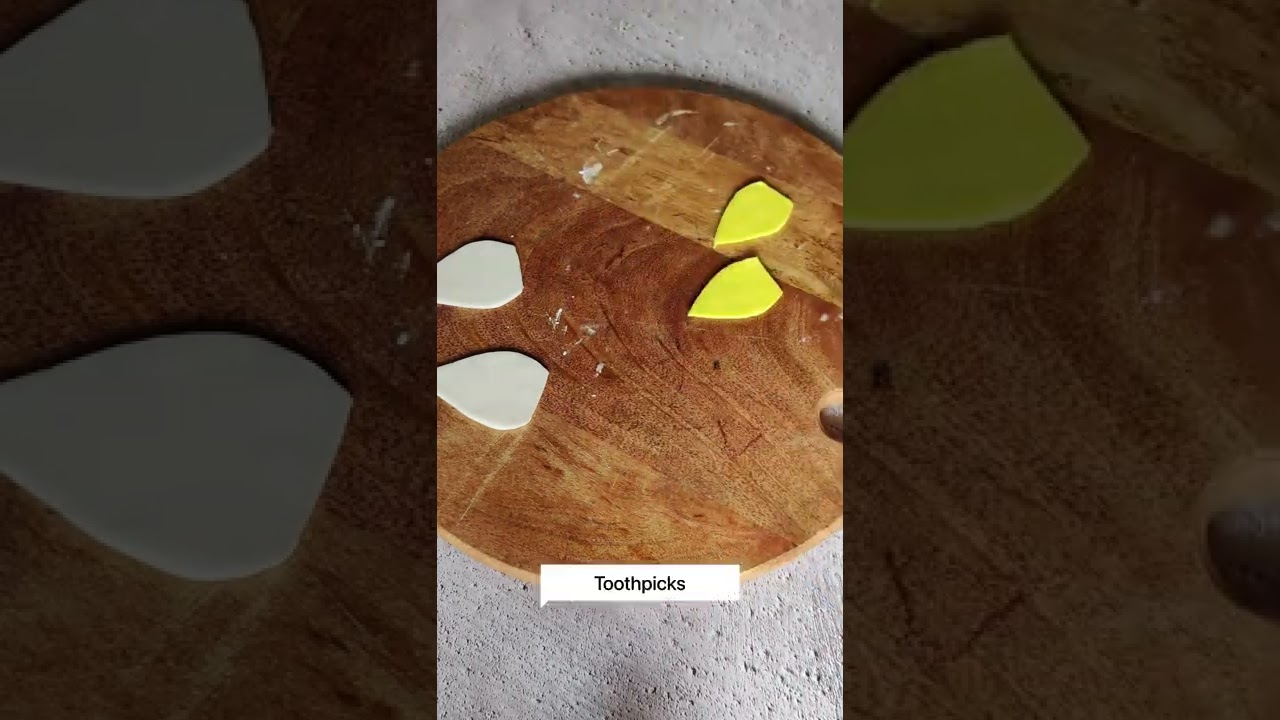 Unicorn Ears With Fondant without fondant cutters.... 