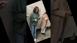 Girls Smoking while Raining