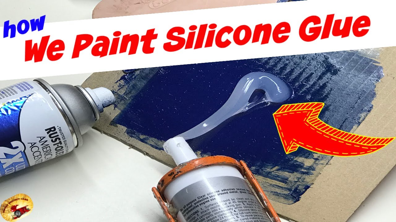 КАК ПОКРАСИТЬ СИЛИКОНОВЫМ КЛЕЕМ...Мы развеиваем МИФЫ!
