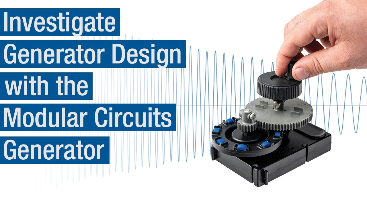 Modular Function Generator Investigate Generator Design with the Modular Circuits Generator - YouTube