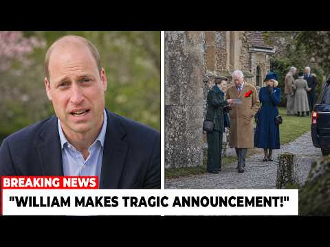 Prince William AND Anne SHOCKS Everyone With DEVASTATING Announcement! The Royal Family In Turmoil!