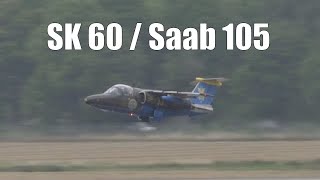 Saab SK60 / Saab 105 Jet Takeoffs - SweAF 2022