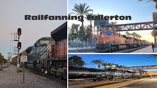 Railfanning Fullerton 1/10/2026 Ft. MRL Aces & hornshows.