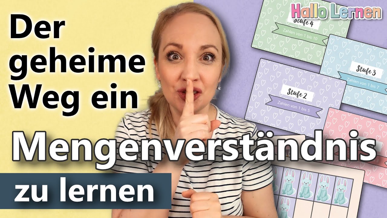 Der geheime Weg deinem Kind ein Mengenverständnis beizubringen