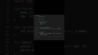 Go Golang: Structs and Methods