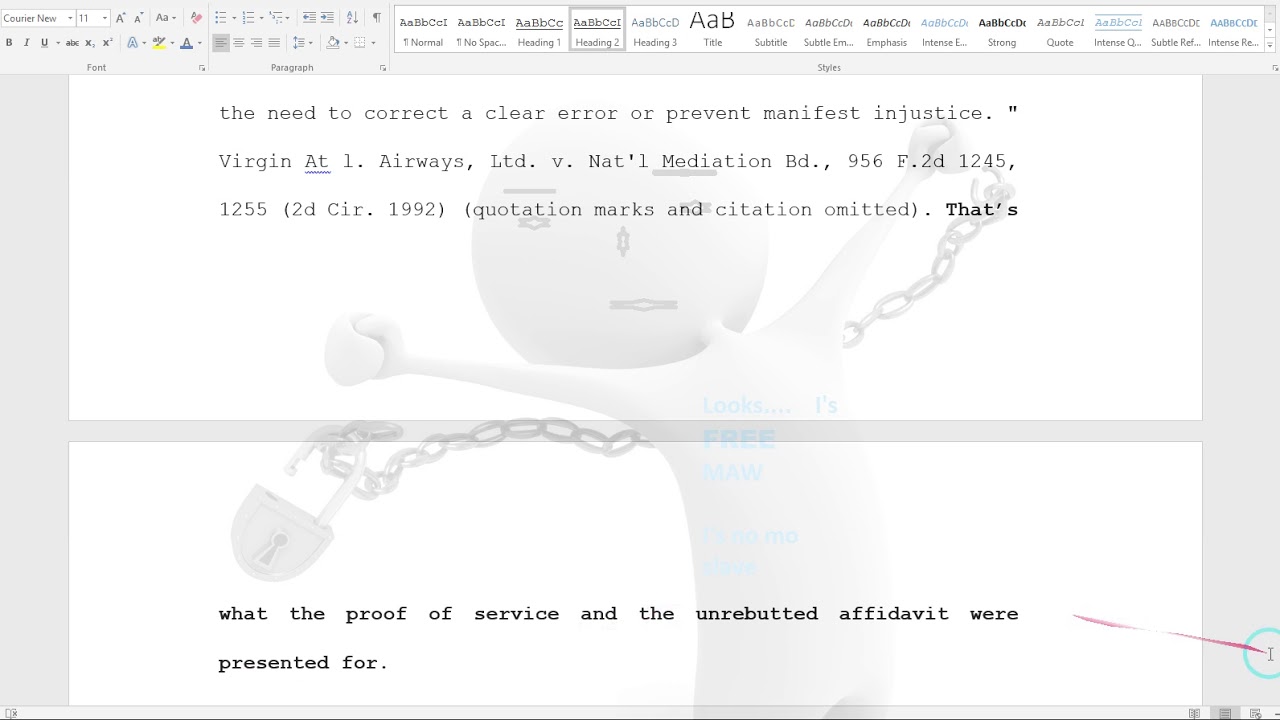 UPDATE:*** THE DEFRAUDED HOMEOWNERS OF AMERICA LAWSUIT*** == By EeoN 2018 03 28