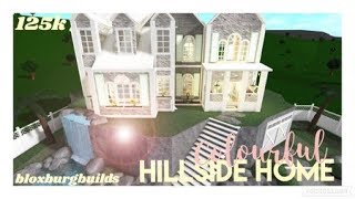 Colourful Hillside Family Home! (125k) | Welcome To Bloxburg