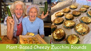 PlantBased Cheezy Zucchini Rounds