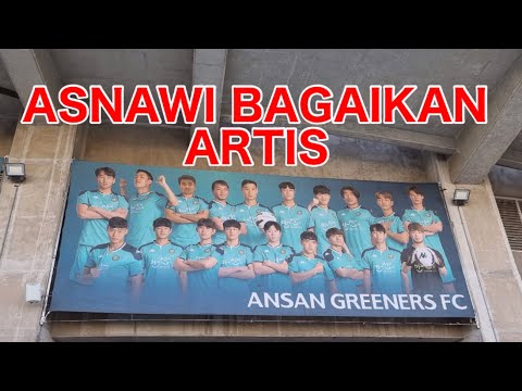 KEDATANGAN ASNAWI MANGKUALAM DI STADION SEOUL BAGAIKAN ARTIS KEDATANGAN ASNAWI MANGKUALAM DI STADION SEOUL BAGAIKAN ARTIS