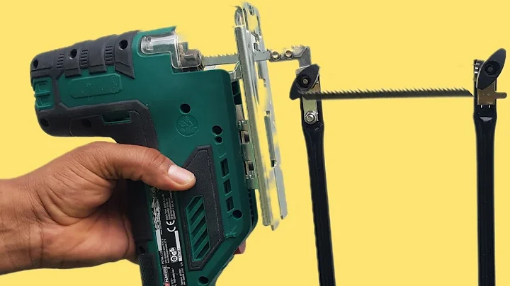 AMAZING JIGSAW AND TRICKS // HOW TO MAKE A DIY SCROLL SAW MACHINE EASY