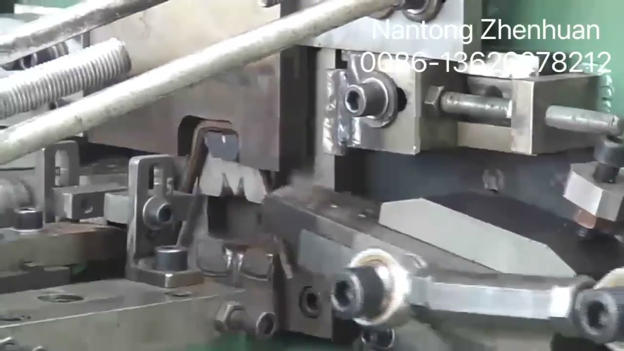 wire double J hook making machine 