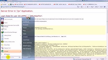 Fix Error Login failed for user IIS APPPOOL\DefaultAppPool của IIS 7.5