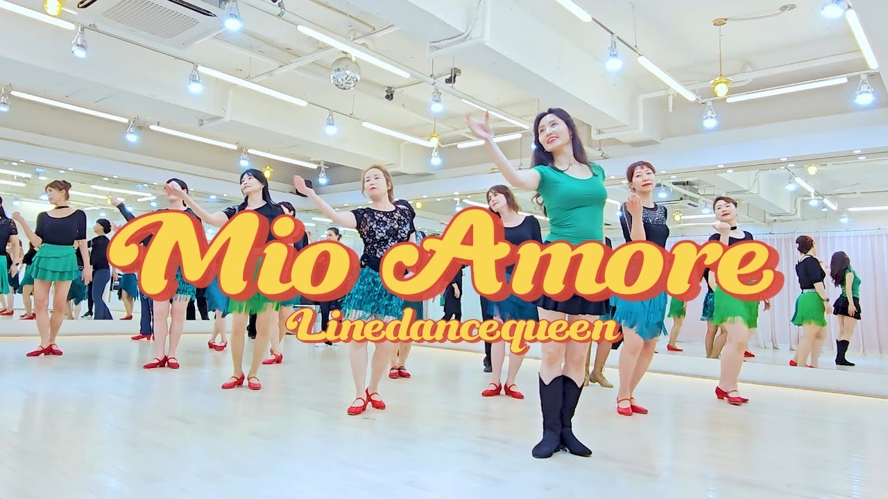 Mio Amore Line Dance l Phrased Intermediate l 미오 아모르 라인댄스 l Linedancequeen l Junghye Yoon