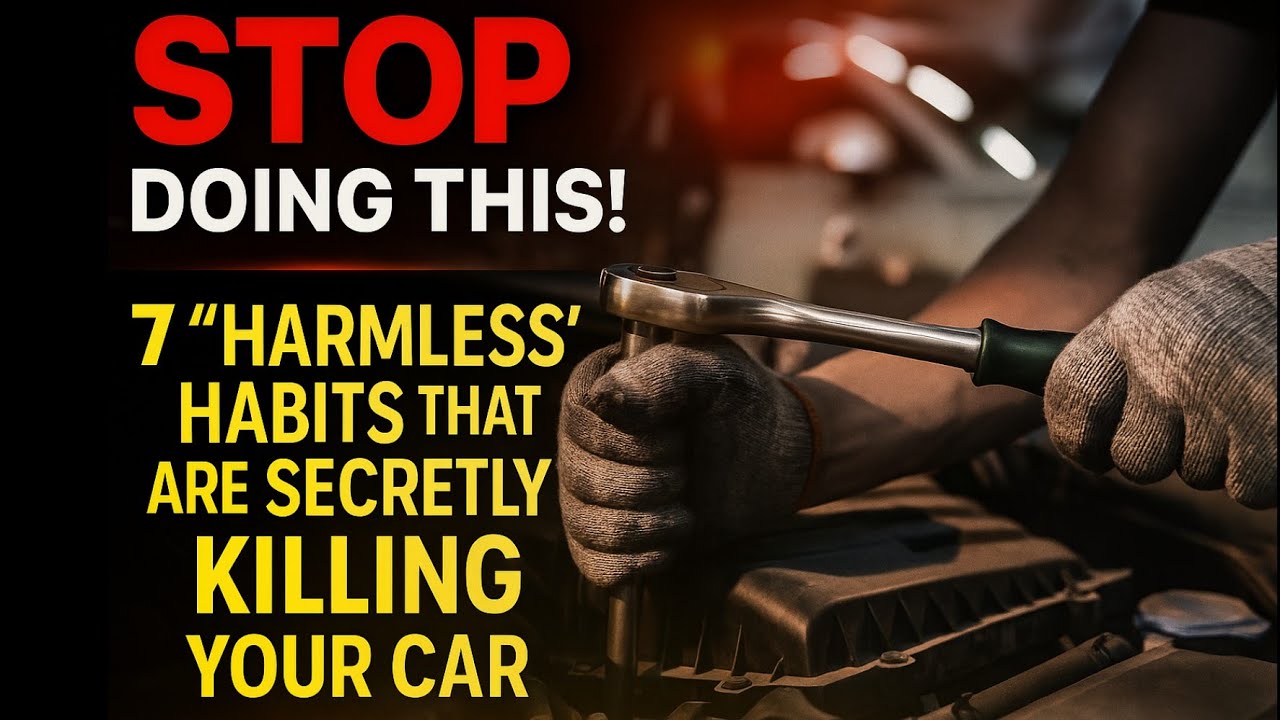 7 «безобидных» привычек, которые тайно убивают вашу машину