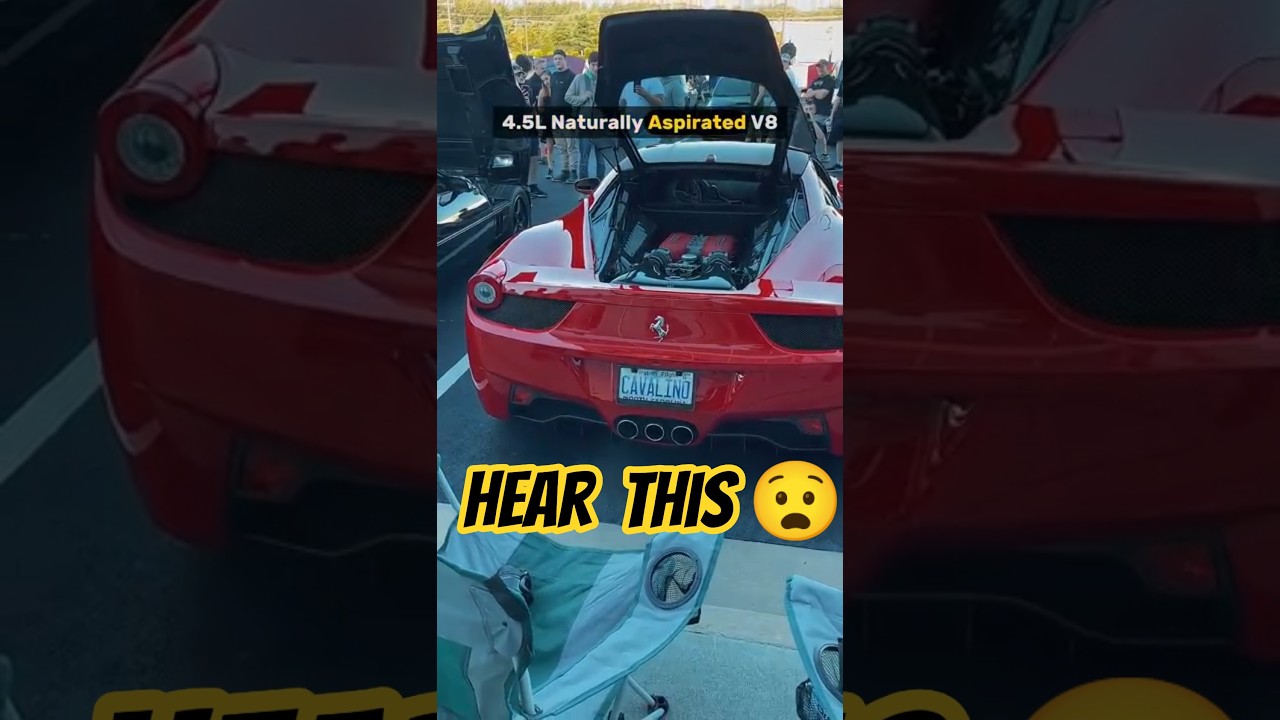 Why the 458’s Engine is a Legend 🏆