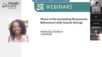 Music in De-escalating Responsive Behaviours
