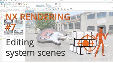 NX12 Rendering - the complete training EN #7 Editing a scene background