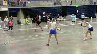 Mid America Pickleball Tournament WD50+ GOLD MEDAL Match Tiebreaker Chapin/Hines v Powell/Vancza