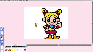 「WINDOWS 98」 たまごっちペイントCD-ROM スタンプdeおたすけっちはデモ