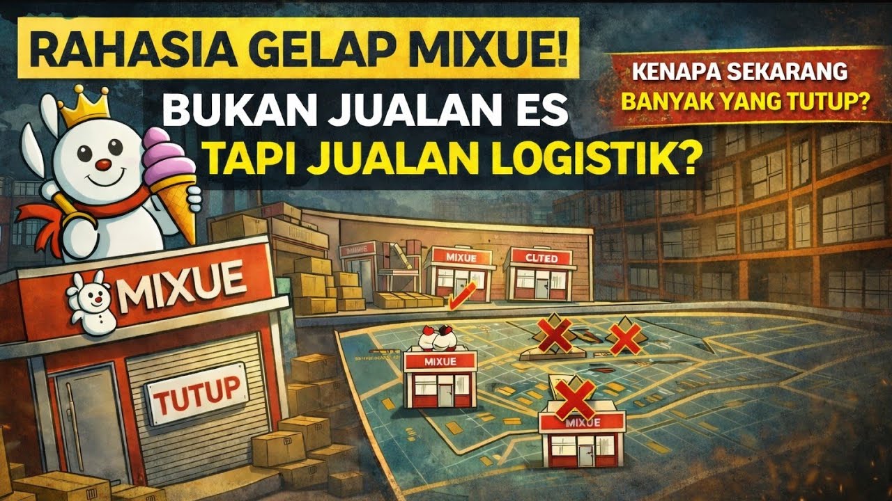 Kenapa Banyak Mixue Tutup? Ternyata Bisnis Aslinya Bukan Es Krim!