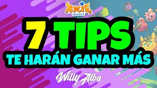 AXIE ORIGIN 🏆 7 TIPS - Consejos Para GANAR más Partidas 🌟 (Como Jugar Axie Infinity)