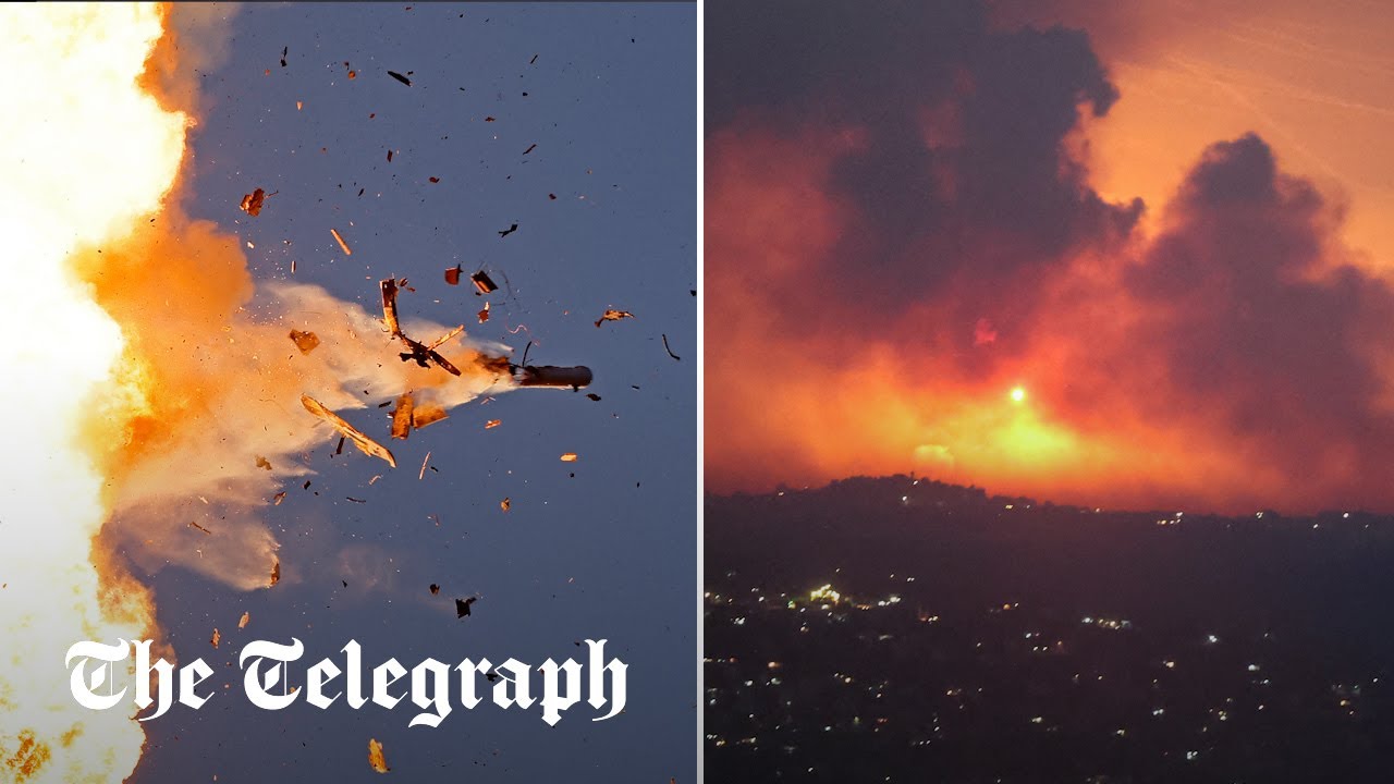 Israel strikes Hezbollah in Lebanon to thwart ‘large-scale attack’