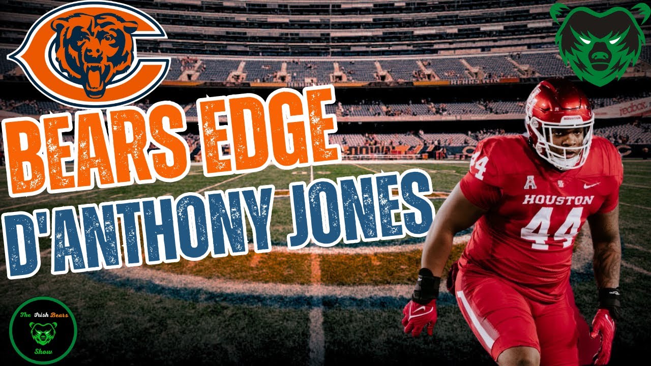 Chicago Bears Sign Edge Rusher D'Anthony Jones  LIVE Interview with  D'Anthony Jones 