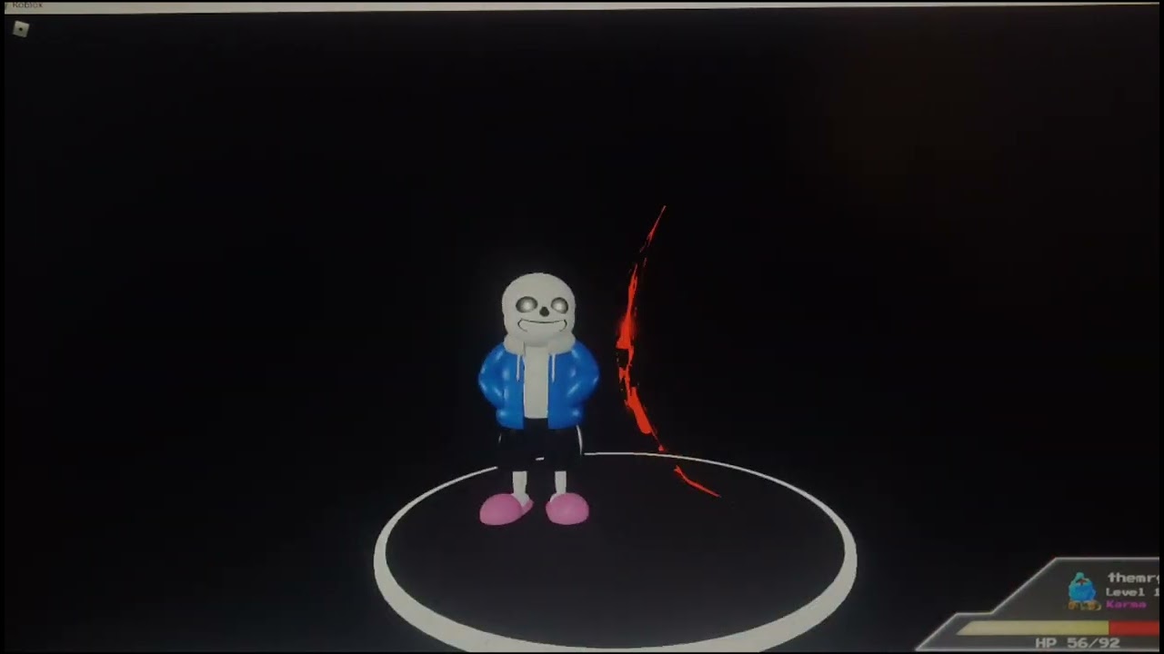 I Beat Sans without lifting a finger CY!dusttale sans fight simulator 