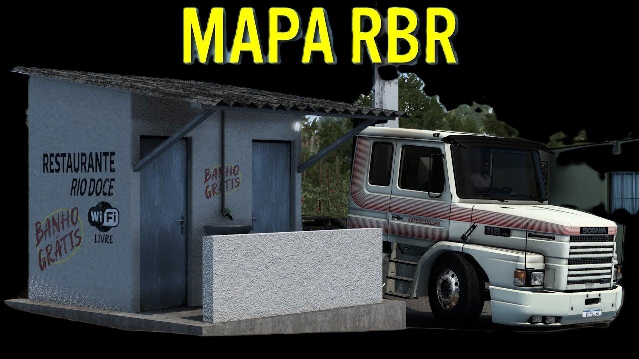 🚛 Mapa RBR Online no Servidor | Euro Truck Simulator 2 Multiplayer