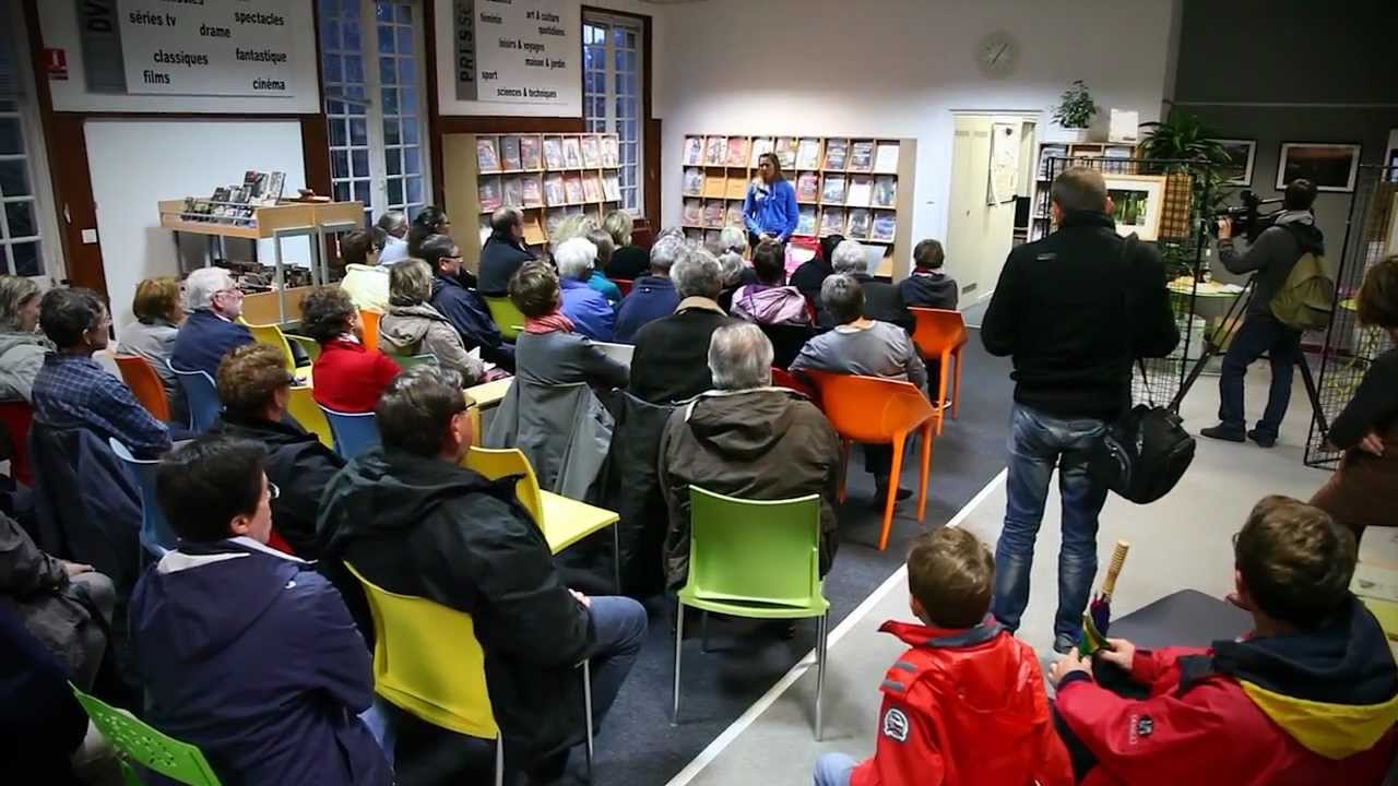 Journée média pour Samantha Davies - Vendée Globe 2012-2013