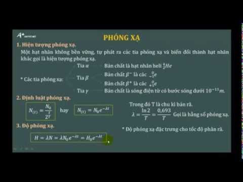 Video Cách học nhanh bài tập phóng xạ - youtube