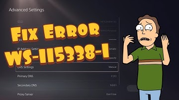 How To PS5 Fix Error WS-115338-1 “Unable to Connect to the Server”