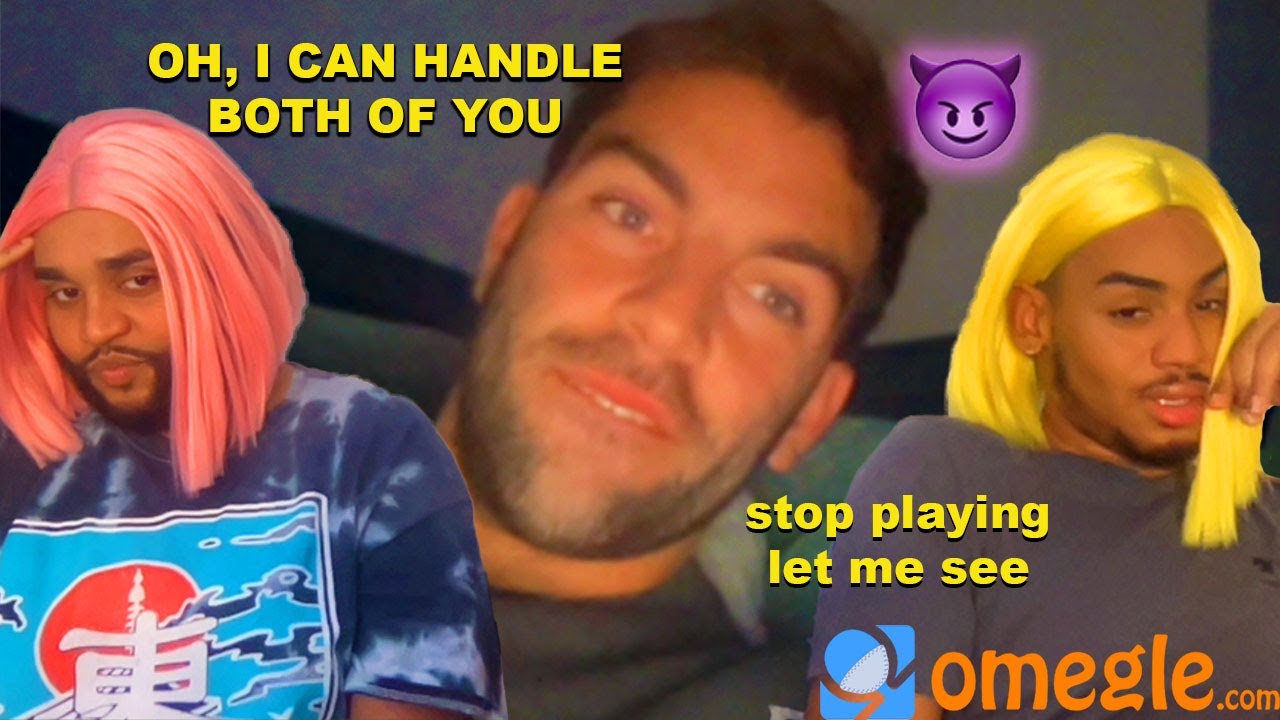 HOT TIKTOK GUYS RATE US ON OMEGLE *WAIT TILL THE END🤯‼️*