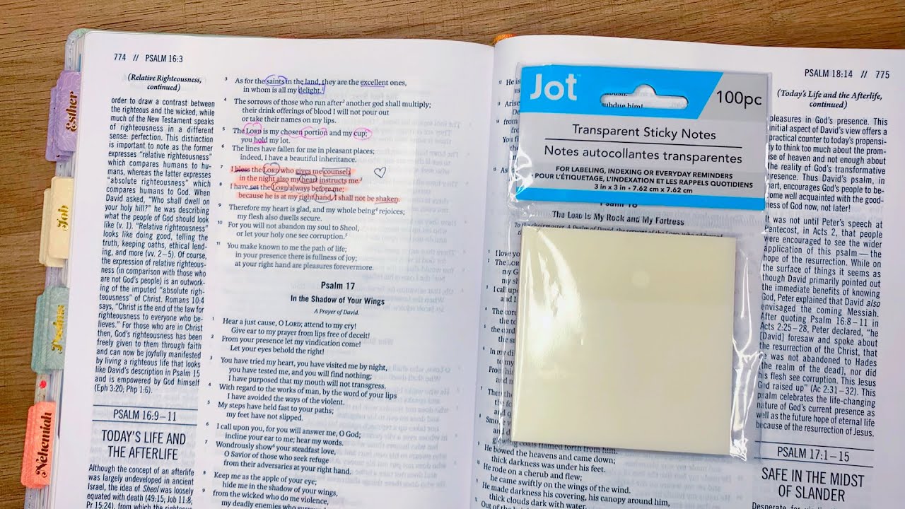 Bible Notes Sticky Note - Adornit