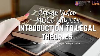 MOOC LAW034 | PROMO VIDEO MOOC Introduction to Legal Theories