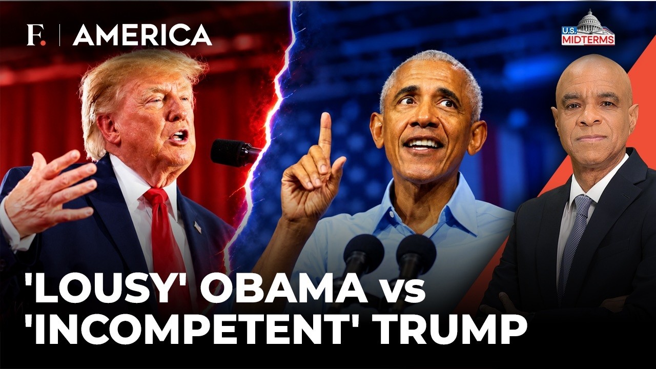 From Cheesecake Jibe to 'Lousy President': Trump & Obama Tear Into Each Other | Firstpost America thumbnail