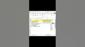 ค้นหาคำด้วยฟังก์ชั่น Search (Microsoft Excel) #excelfunction #search #excel
