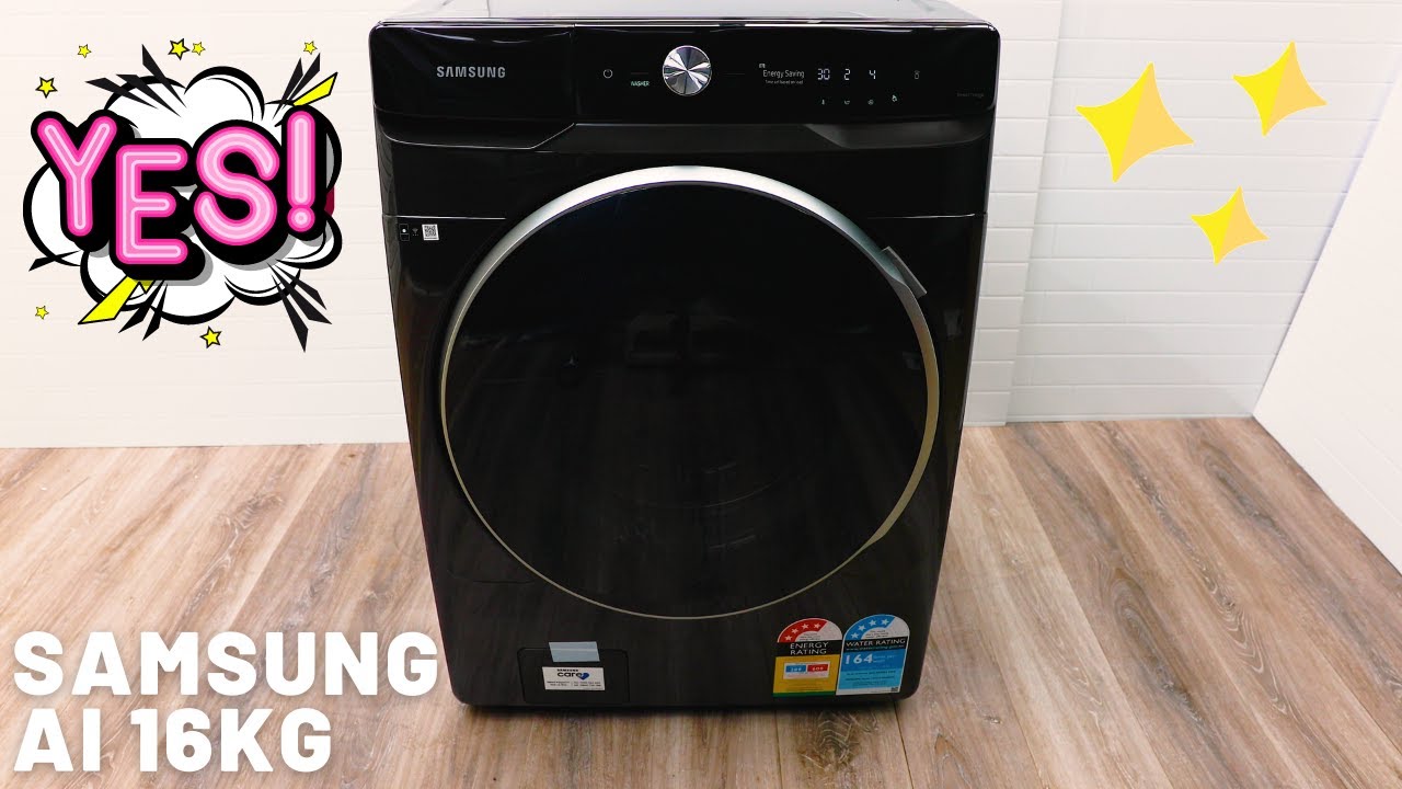 Стиральная машина Samsung 2021 года с искусственным интеллектом (16 кг) | Больше и лучше?