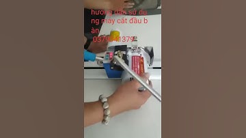 Cách chỉnh đồng hồ máy cắt đầu bàn