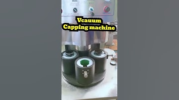 Semi-automatic vacuum capping machine#cappingmachine #vacuumcappingmachine#sealingmachine #factory