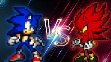 Sonic (all form) VS Perfect Nazo in Jump Force Mugen
