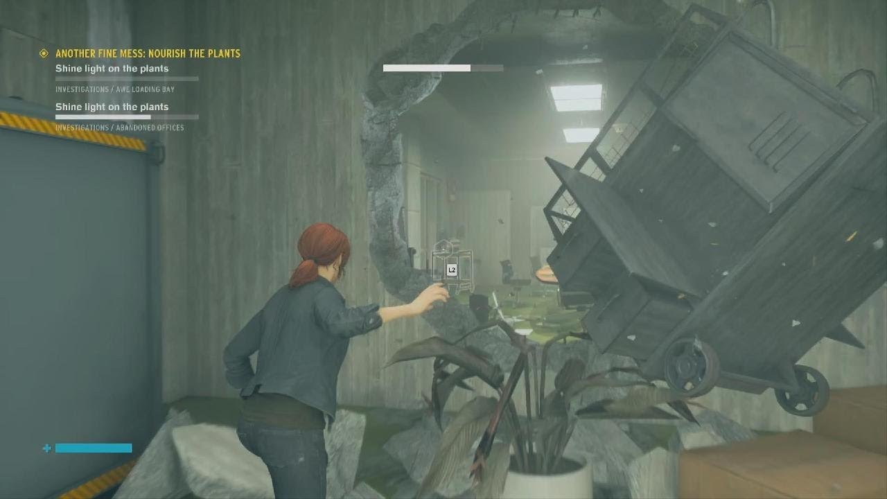 Hidden Plant Location in Abandoned Offices, Control Ultimate Edition