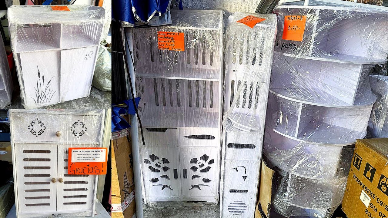 Muebles BARATOS para tu HOGAR | IMPORTADORA de productos como en TEMU / TIKTOK SHOP | Lagunilla CDMX