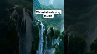 Waterfall Sounds 🌊 Relaxing Forest Ambience for Deep Sleep, Study #shorts #lofi  #M