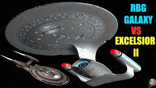 Viewer Request - RBG Galaxy Class VS Excelsior II - Both Ways - Star Trek Starship Battles