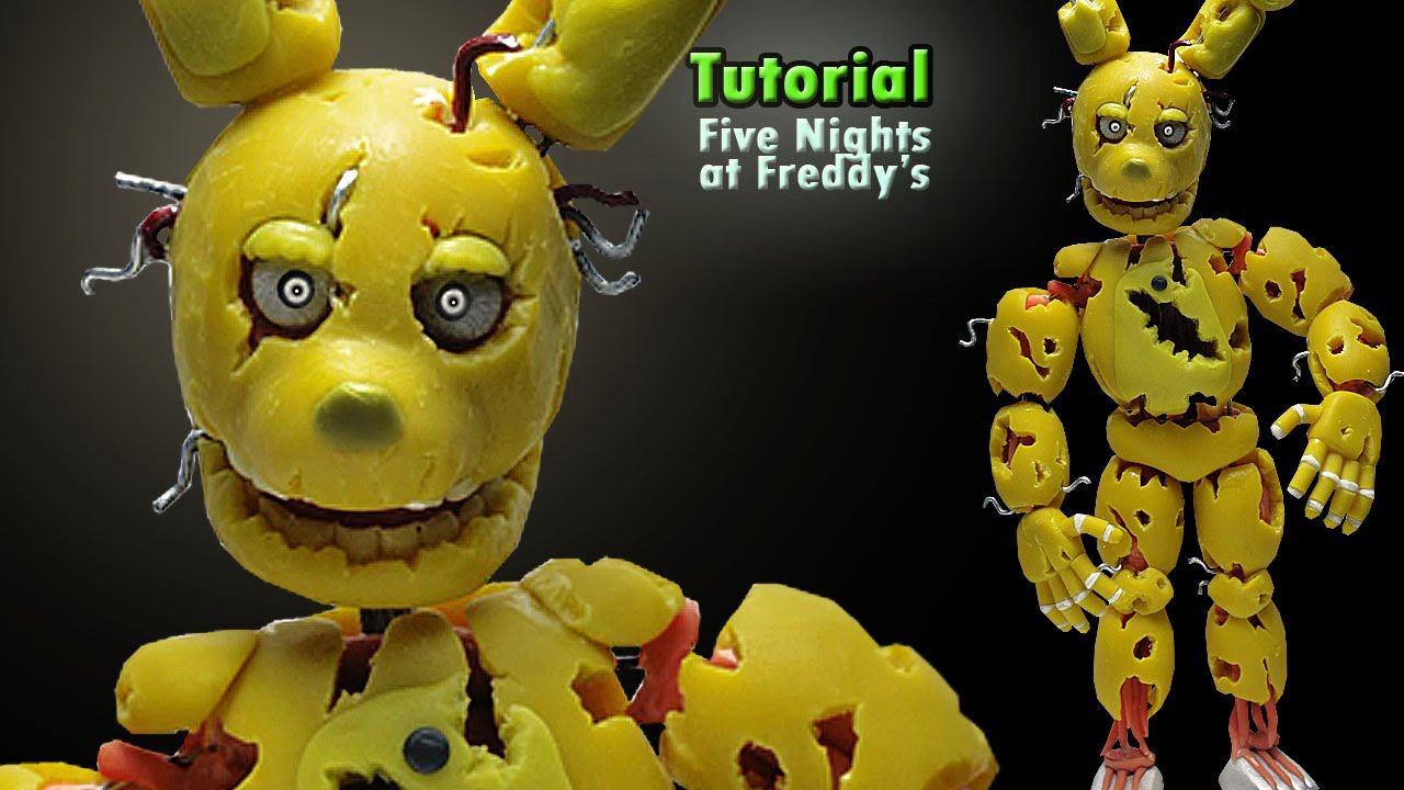 how to make fnaf characters fnaf springtrap in real life