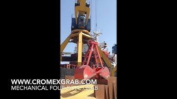 Mechanical Four-Ropes Clamshell Grab (MC4RC)