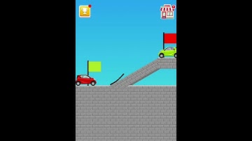 Draw the bridge to save the car 🌉 | Draw the bridge | Ep-2 | #shorts #gaming #viral